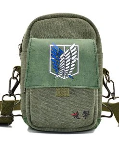 Accessories The Wings Of Freedom Attack On Titan Printed Fanny Pack - OneHeroSuits