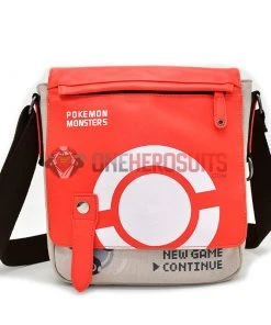 OneHeroSuits Pokemon Shoulder Bags Poke Ball Printed Creative Bag Accessories