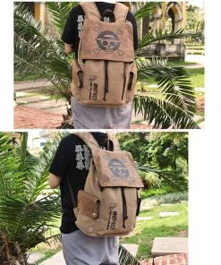 OneHeroSuits Straw Hat Pirates Backpack Animation Creative Design Bag
