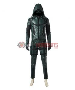 OneHeroSuits Costumes Green Arrow Oliver Queen Cosplay Costume Arrow Season 5 Suit 39 OneHeroSuits Costumes Green Arrow Oliver Queen Cosplay Costume Arrow Season 5 Suit