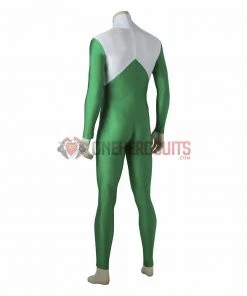1herosuits Tommy Oliver Cosplay Costume Green Ranger Spandex Cosplay Suit Costumes