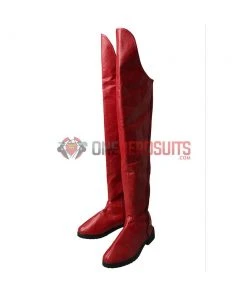 OneHeroSuits Supergirl Cosplay Costume Female Classic Red SuperHero Suit Costumes