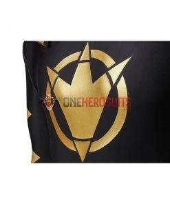 OneHeroSuits Tommy Oliver Black Ranger Cosplay Costume Power Rangers Dino Thunder Suit Costumes