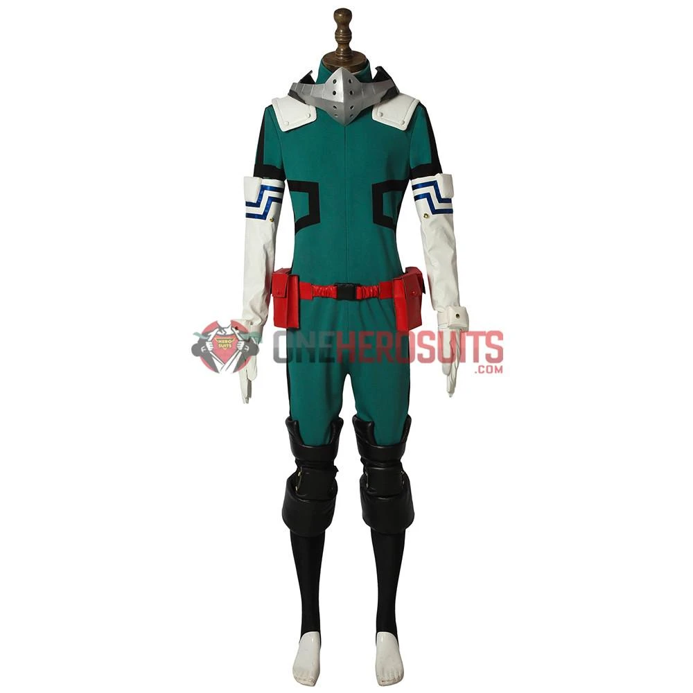 OneHeroSuits Midoriya Izuku Hero Cosplay Costume My Hero Academia Cosplay Suit Costumes 2 OneHeroSuits Midoriya Izuku Hero Cosplay Costume My Hero Academia Cosplay Suit Costumes