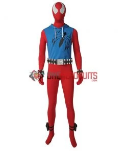 OneHeroSuits Costumes Ben Reily Cosplay Costume Scarlet Spider Man Cosplay Suit