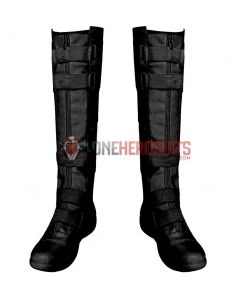 OneHeroSuits Costumes Black Widow Cosplay Boots Natasha Romanoff Black Cosplay Shoes