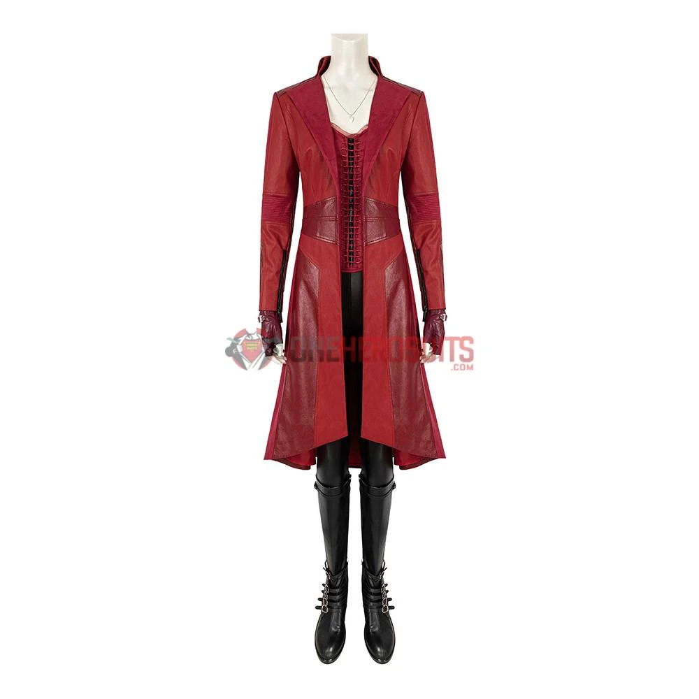 Avengers Endgame Scarlet Witch Cosplay Boots OneHeroSuits 5 Avengers Endgame Scarlet Witch Cosplay Boots OneHeroSuits