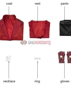 Costumes Avengers Endgame Scarlet Witch Cosplay Costume OneHeroSuits
