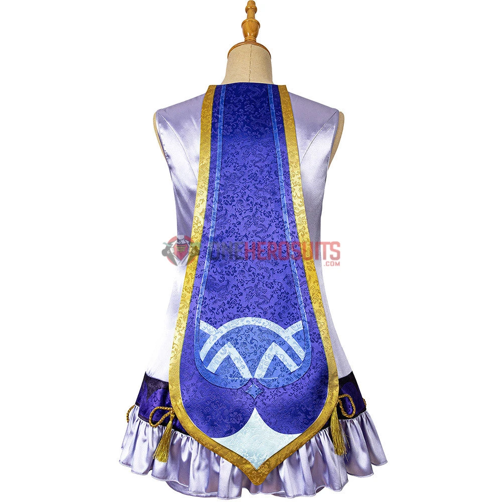 Genshin Impact Qiqi Cosplay Costume OneHeroSuits Costumes 23 Genshin Impact Qiqi Cosplay Costume OneHeroSuits Costumes