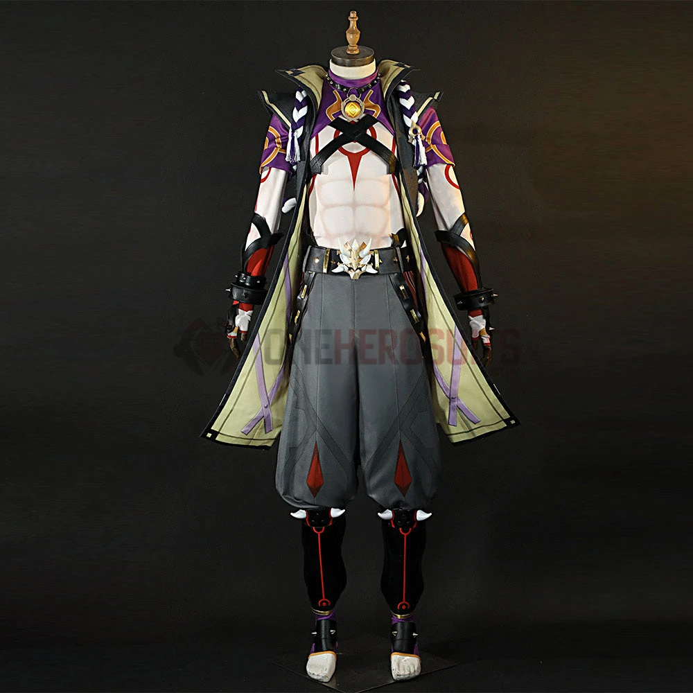 OneHeroSuits Genshin Impact Arataki Itto Cosplay Shos 1 OneHeroSuits Genshin Impact Arataki Itto Cosplay Shos