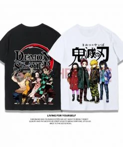 OneHeroSuits Demon Slayer Creative Print Anime T-shirt Nezuko/Tanjiro/Zenitsu/Inosuke