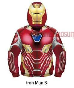 OneHeroSuits Kids Cosplay Kids Iron Man Creative 3D Printed Zip Hoodie 10 OneHeroSuits Kids Cosplay Kids Iron Man Creative 3D Printed Zip Hoodie