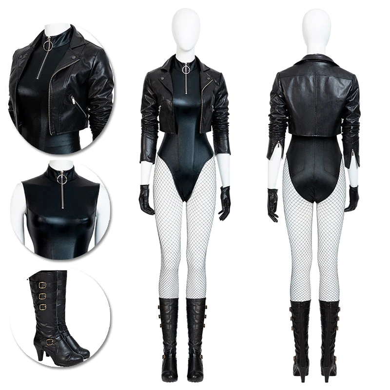 OneHeroSuits Black Canary Cosplay Costumes Top Level Leather Suits 1 OneHeroSuits Black Canary Cosplay Costumes Top Level Leather Suits