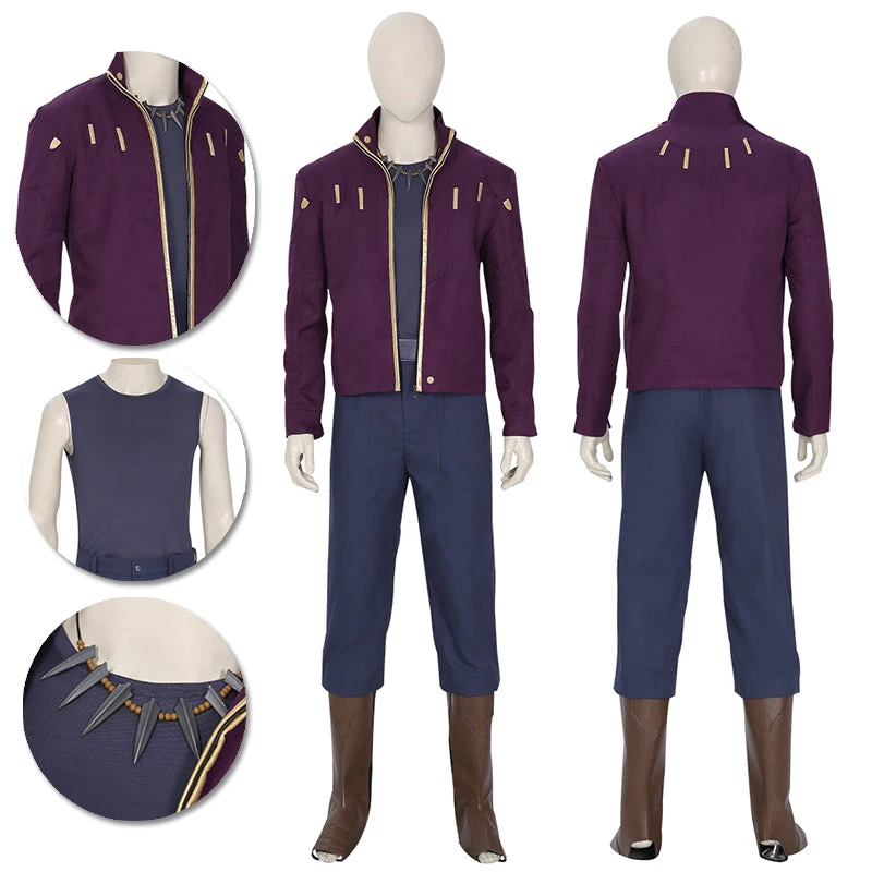 OneHeroSuits Black Panther T'Challa Cosplay Costumes What If Star-Lord Top Level Suits 1 OneHeroSuits Black Panther T'Challa Cosplay Costumes What If Star-Lord Top Level Suits