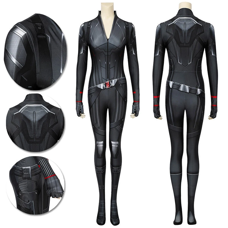 OneHeroSuits Expert-level Cosplay Bodysuit & Zentai Black Widow Spandex Cosplay Suit For Female Cosplayers 1 OneHeroSuits Expert-level Cosplay Bodysuit & Zentai Black Widow Spandex Cosplay Suit For Female Cosplayers