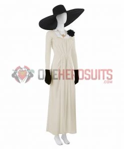 Resident Evil Village Cosplay Costume Lady Dimitrescu OneHeroSuits Costumes