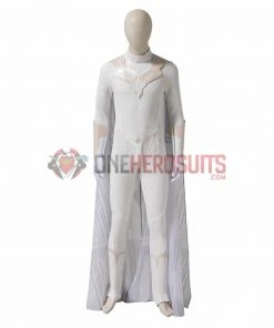 White Vision Cosplay Costumes WandaVision OneHeroSuits