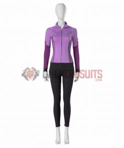 Hawkeye Cosplay Costumes Kate Bishop Purple OneHeroSuits
