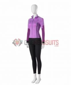 Hawkeye Cosplay Costumes Kate Bishop Purple OneHeroSuits