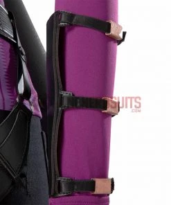 Hawkeye Cosplay Costumes Kate Bishop Purple OneHeroSuits