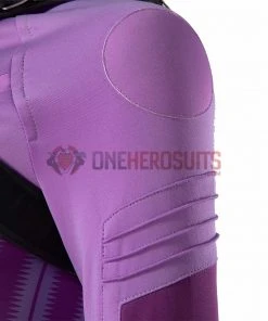 Hawkeye Cosplay Costumes Kate Bishop Purple OneHeroSuits