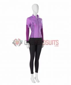 Hawkeye Cosplay Costumes Kate Bishop Purple OneHeroSuits