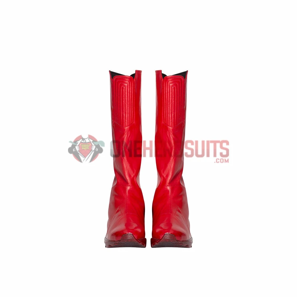 OneHeroSuits Reverse-Flash Cosplay Boots The Flash S8 Red Cosplay Shoes Costumes 6 OneHeroSuits Reverse-Flash Cosplay Boots The Flash S8 Red Cosplay Shoes Costumes