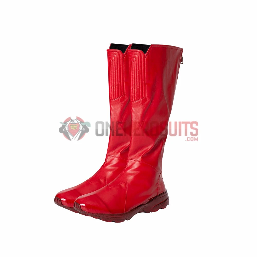OneHeroSuits Reverse-Flash Cosplay Boots The Flash S8 Red Cosplay Shoes Costumes 4 OneHeroSuits Reverse-Flash Cosplay Boots The Flash S8 Red Cosplay Shoes Costumes