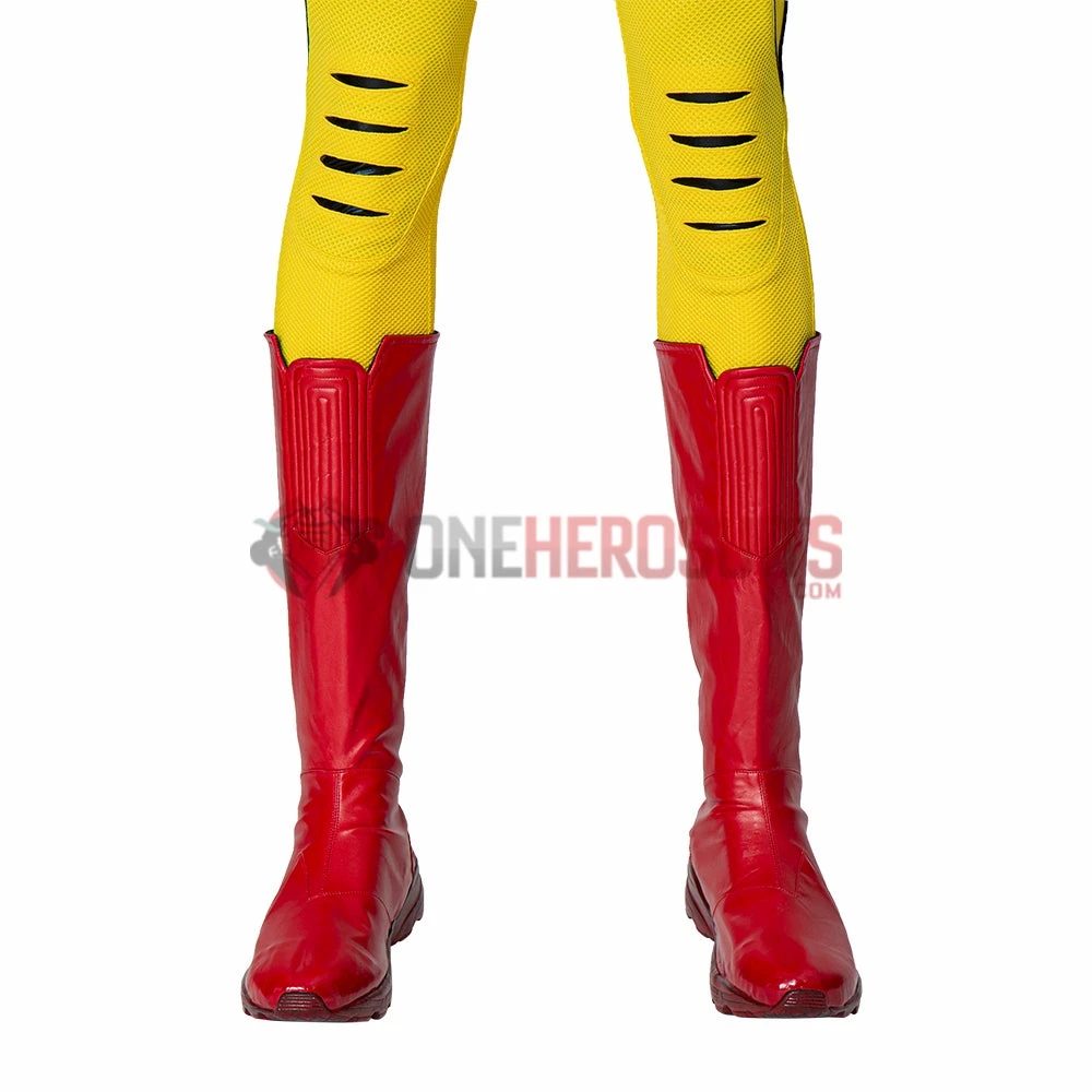 OneHeroSuits Reverse-Flash Cosplay Boots The Flash S8 Red Cosplay Shoes Costumes 3 OneHeroSuits Reverse-Flash Cosplay Boots The Flash S8 Red Cosplay Shoes Costumes