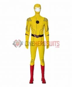 OneHeroSuits Reverse-Flash Cosplay Boots The Flash S8 Red Cosplay Shoes Costumes