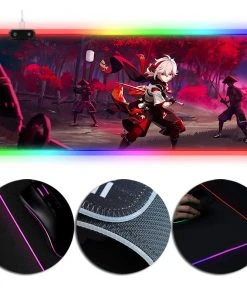 OneHeroSuits Genshin Impact Kazuha RGB Lighting Gaming Mouse Pad