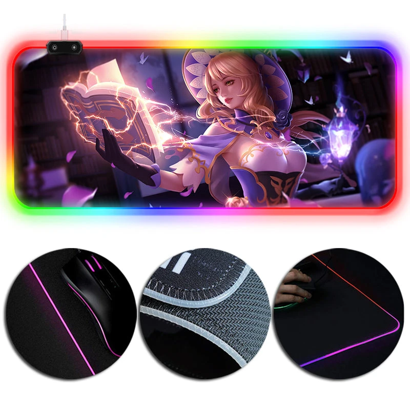 OneHeroSuits Genshin Impact Mouse Pad Mona Creative RGB Full Desktop Mouse Pad 1 OneHeroSuits Genshin Impact Mouse Pad Mona Creative RGB Full Desktop Mouse Pad