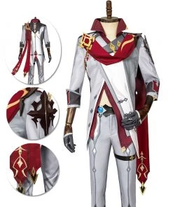 Genshin Impact Tartaglia Cosplay Costume OneHeroSuits