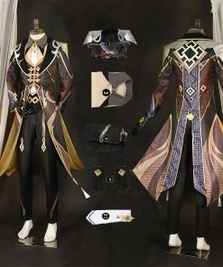 OneHeroSuits Genshin Impact Zhongli Cosplay Costumes