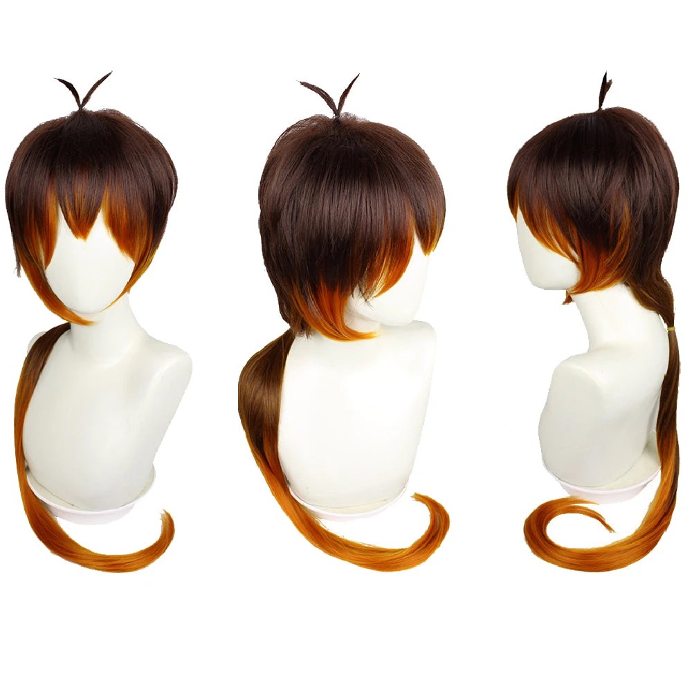OneHeroSuits Genshin Impact Zhongli Cosplay Wig 1 OneHeroSuits Genshin Impact Zhongli Cosplay Wig