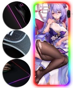 OneHeroSuits Genshin Impact Keqing Mouse Pad 刻晴 Edition RGB