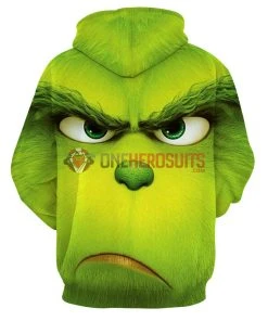 OneHeroSuits Grinch Hoodies How The Grinch Stole Christmas Creative Hooded Sweatshirt