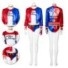 OneHeroSuits Harley Quinn Cosplay Costume Classic Suicide Squad Edition Costumes