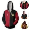 OneHeroSuits Harry Potter Hoodies Hogwarts School Of Witchcraft And Wizardry Cosplay Hooded Sweatshirt