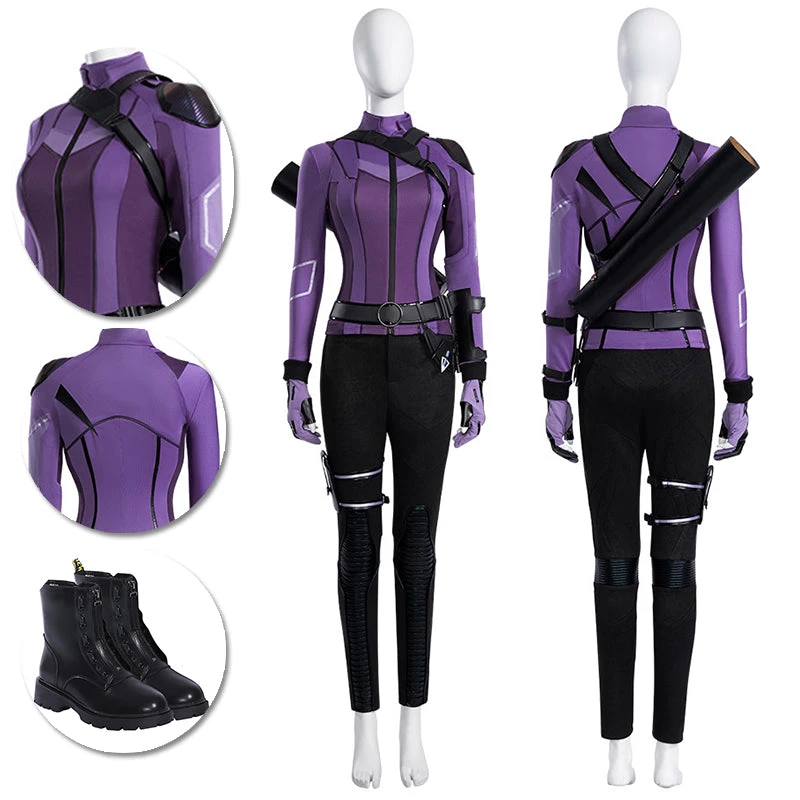 OneHeroSuits Hawkeye Cosplay Costumes Kate Bishop Top Level Suit 1 OneHeroSuits Hawkeye Cosplay Costumes Kate Bishop Top Level Suit