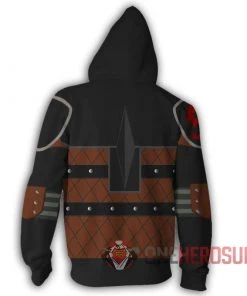 OneHeroSuits How To Train Your Dragon 3 Hoodies Creative Printed Zip-Up Hooded Sweatshirt