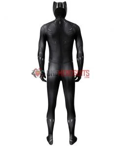 OneHeroSuits Expert-level Cosplay Bodysuit & Zentai Black Panther Cosplay Suit Spandex Black Panther Costume Detail Printed