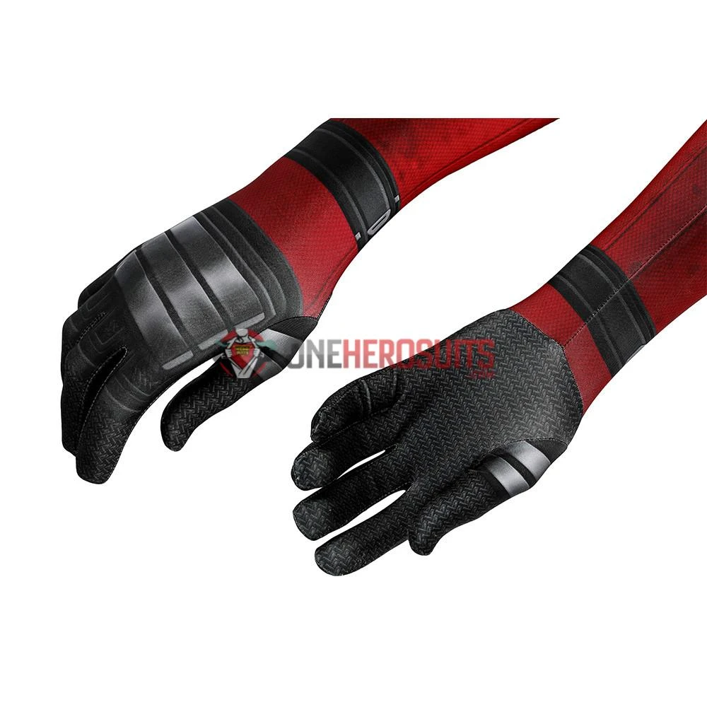 OneHeroSuits Deadpool Suit 3D Printed Spandex Deadpool Red Cosplay Costume Expert-level Cosplay Bodysuit & Zentai 13 OneHeroSuits Deadpool Suit 3D Printed Spandex Deadpool Red Cosplay Costume Expert-level Cosplay Bodysuit & Zentai