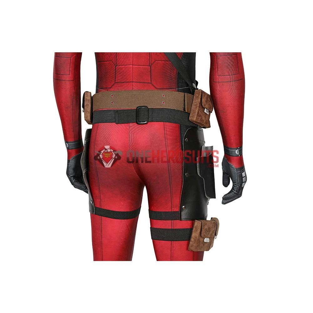 OneHeroSuits Deadpool Suit 3D Printed Spandex Deadpool Red Cosplay Costume Expert-level Cosplay Bodysuit & Zentai 24 OneHeroSuits Deadpool Suit 3D Printed Spandex Deadpool Red Cosplay Costume Expert-level Cosplay Bodysuit & Zentai