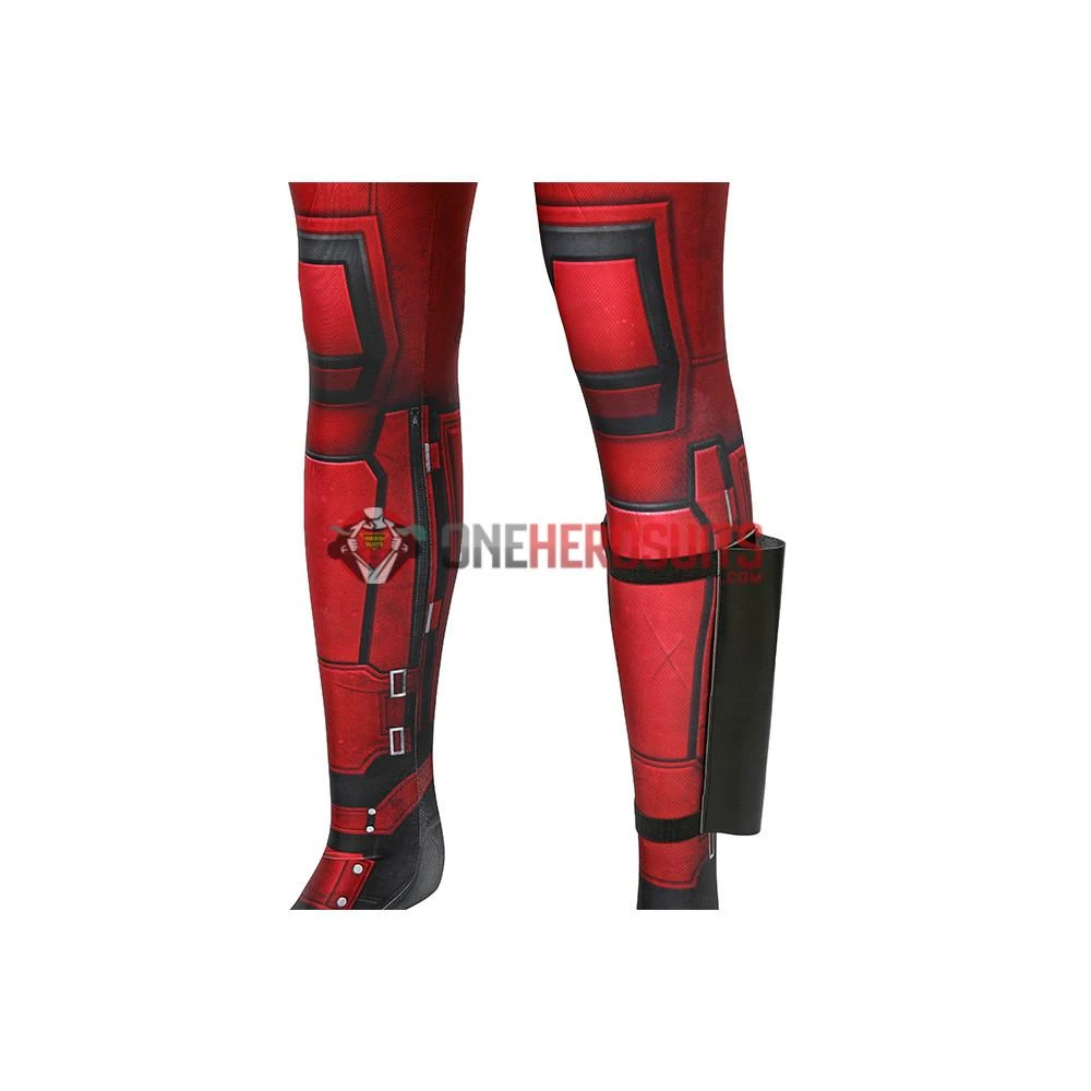 OneHeroSuits Deadpool Suit 3D Printed Spandex Deadpool Red Cosplay Costume Expert-level Cosplay Bodysuit & Zentai 25 OneHeroSuits Deadpool Suit 3D Printed Spandex Deadpool Red Cosplay Costume Expert-level Cosplay Bodysuit & Zentai