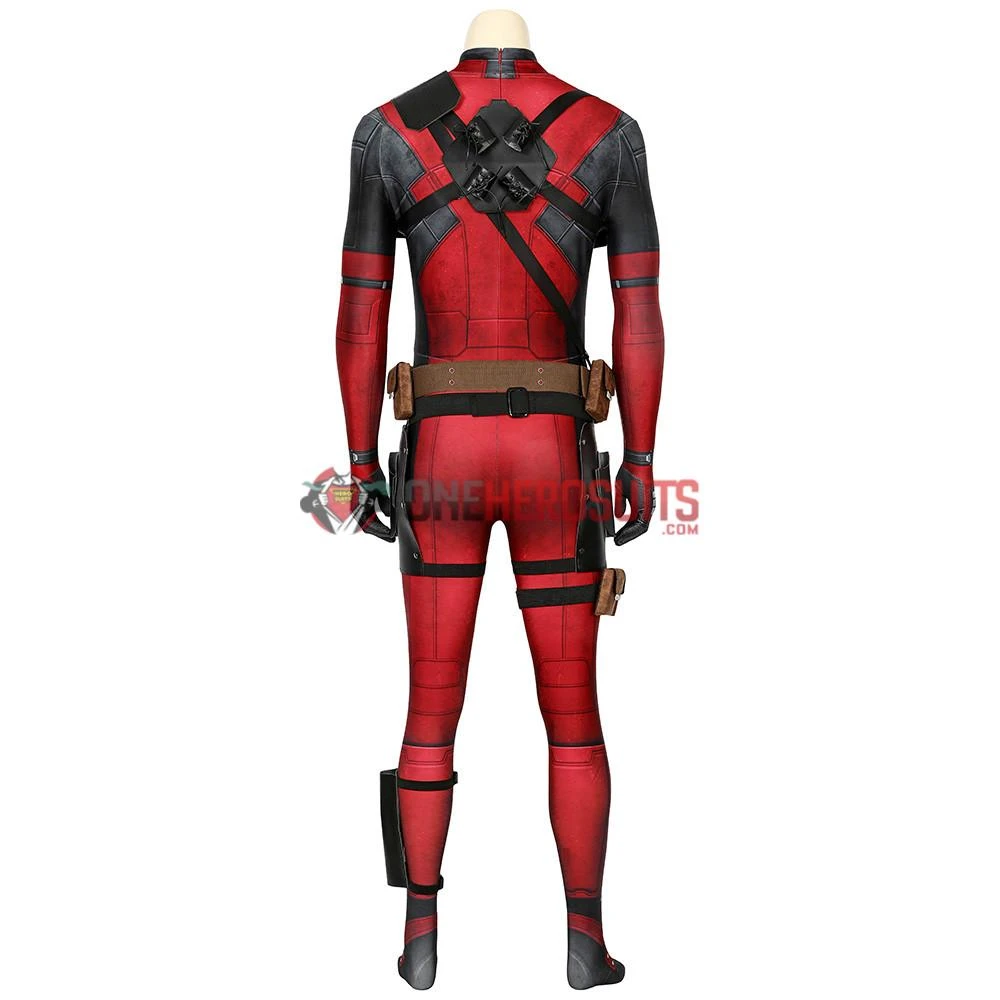 OneHeroSuits Deadpool Suit 3D Printed Spandex Deadpool Red Cosplay Costume Expert-level Cosplay Bodysuit & Zentai 32 OneHeroSuits Deadpool Suit 3D Printed Spandex Deadpool Red Cosplay Costume Expert-level Cosplay Bodysuit & Zentai