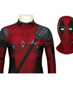 OneHeroSuits Expert-level Cosplay Bodysuit & Zentai Kids Deadpool Cosplay Suit 3D Printed Spandex Deadpool Suit For Children