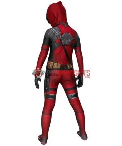 OneHeroSuits Expert-level Cosplay Bodysuit & Zentai Kids Deadpool Cosplay Suit 3D Printed Spandex Deadpool Suit For Children