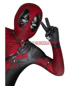 OneHeroSuits Expert-level Cosplay Bodysuit & Zentai Kids Deadpool Cosplay Suit 3D Printed Spandex Deadpool Suit For Children
