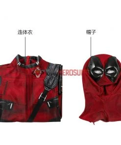 OneHeroSuits Expert-level Cosplay Bodysuit & Zentai Kids Deadpool Cosplay Suit 3D Printed Spandex Deadpool Suit For Children